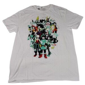 My Hero Academia Funimation Unisex Size XL Shirt Graphic Short Sleeve Cotton